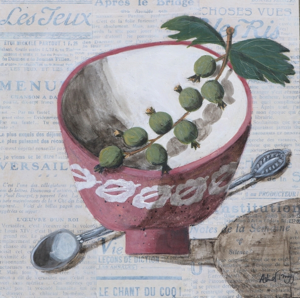 Scottish Artist Astrid TrÜgg - Harvest Time 